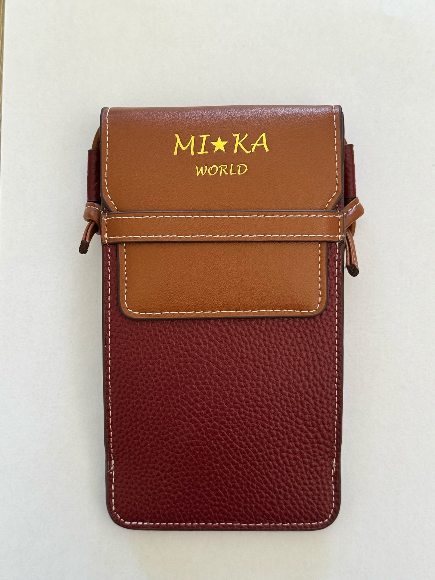 MIKA WORLD Tas - Burgundy